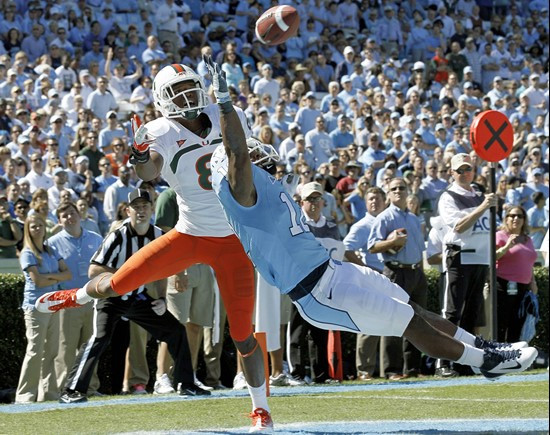 Miami vs. North Carolina - October 15, 2011