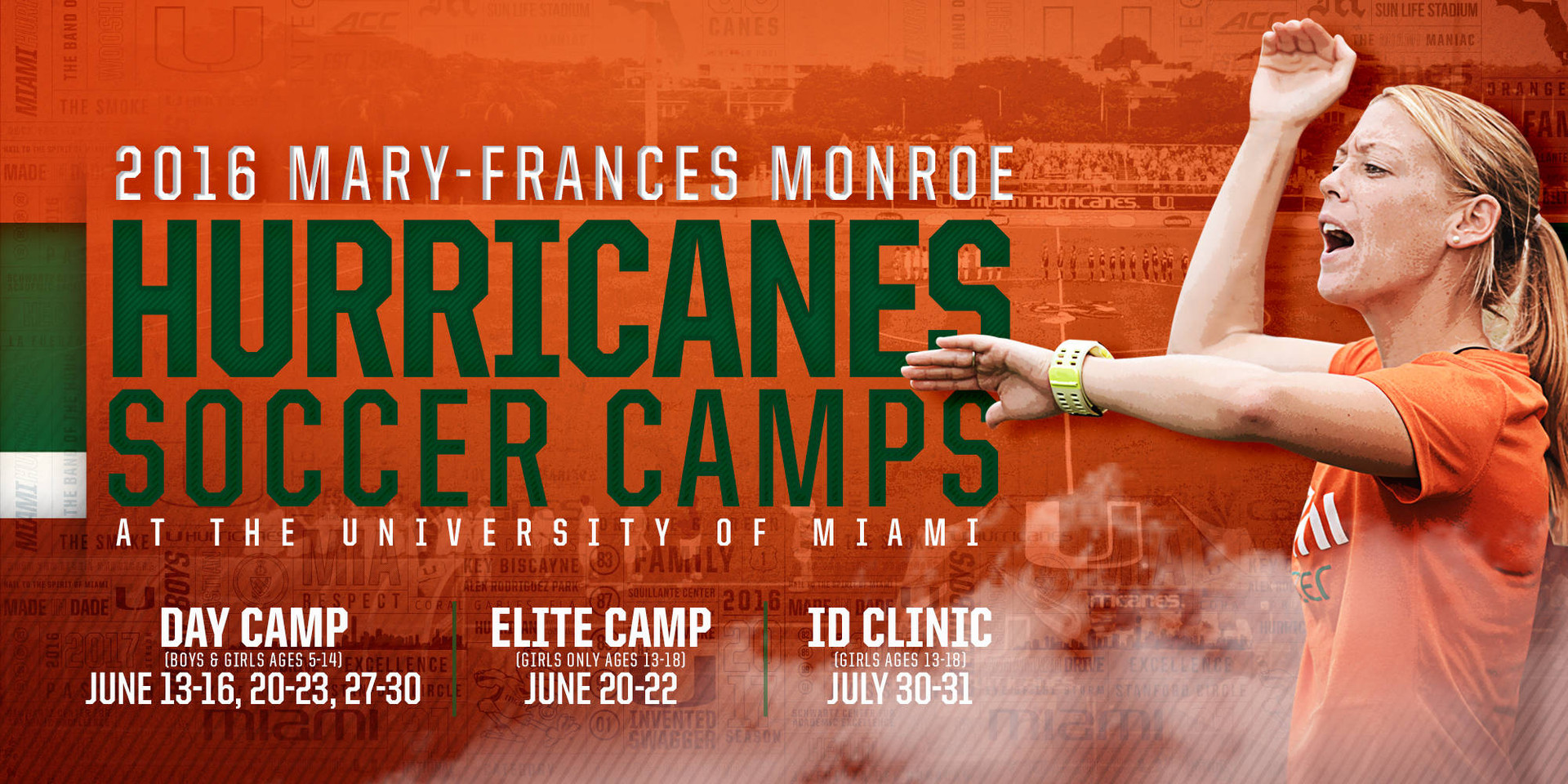 Monroe Soccer Camps Set for the Summer