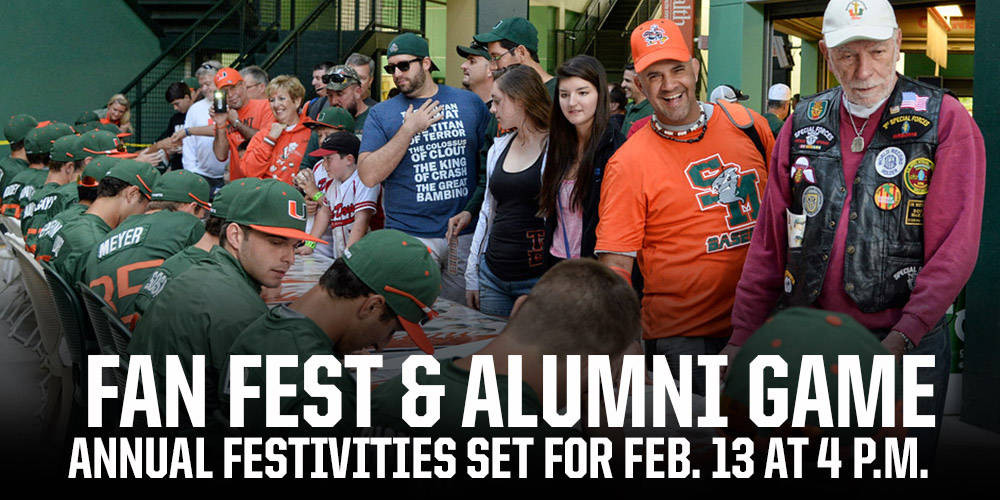 Baseball Fan Fest & Alumni Game Set for Feb. 13