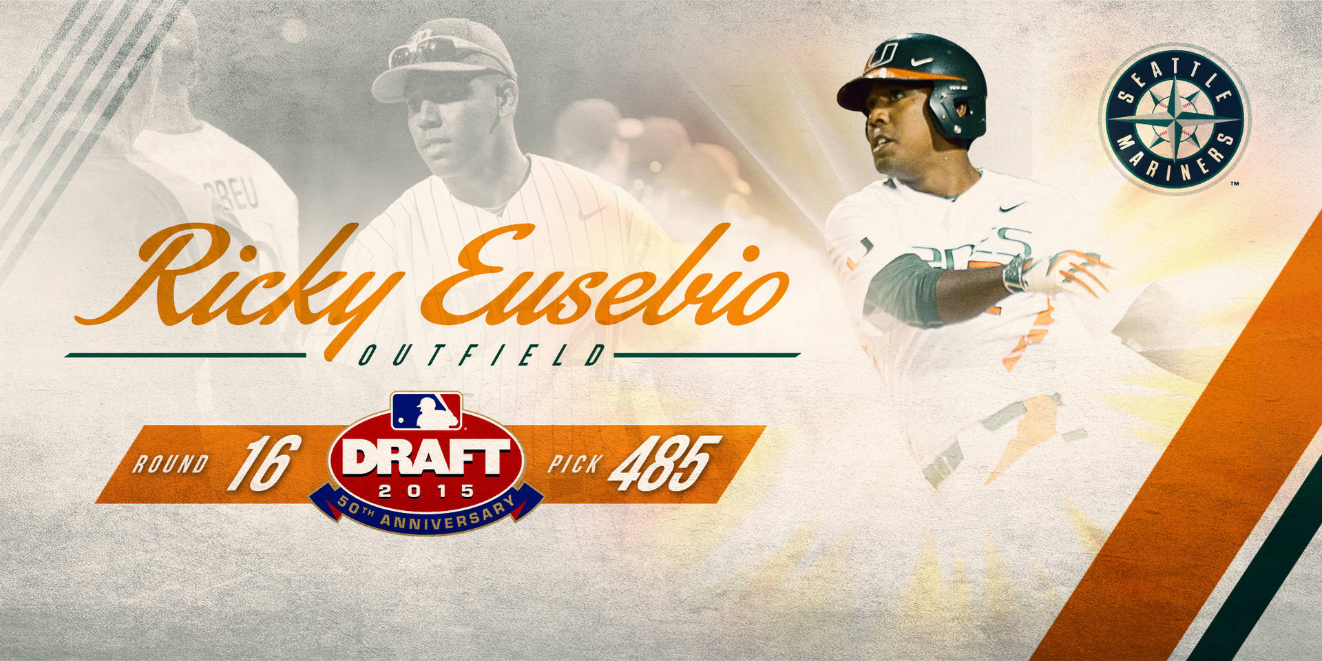 Eusebio Selected by Seattle Mariners