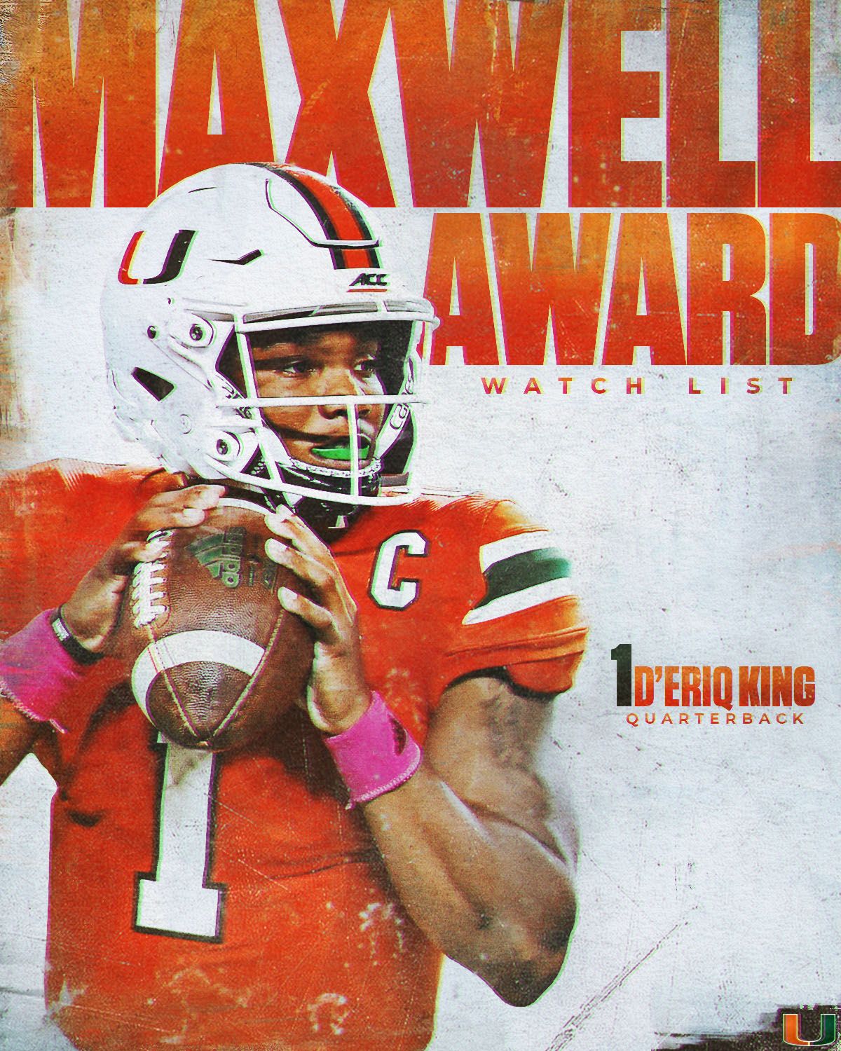 King Named to Maxwell Award Watch List