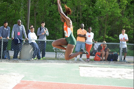 Samantha Williams at 2013 ACC Outdoor Championships