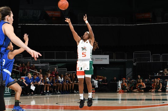 2020 Miami Hurricanes Women's Basketball vs North Carolina - Asheville
