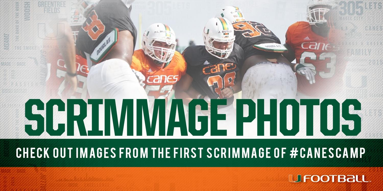 Photo Gallery: #CanesCamp - 2016 Scrimmage One