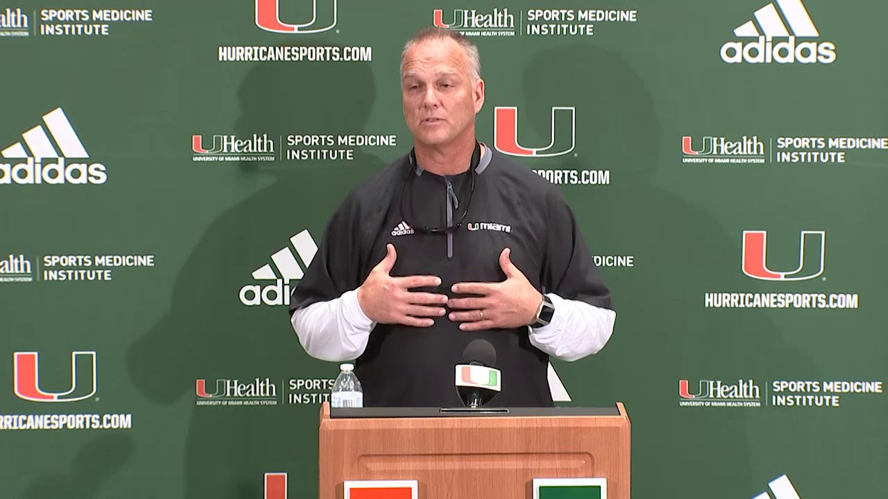 Coach Mark Richt | Weekly Presser | 10.22.18