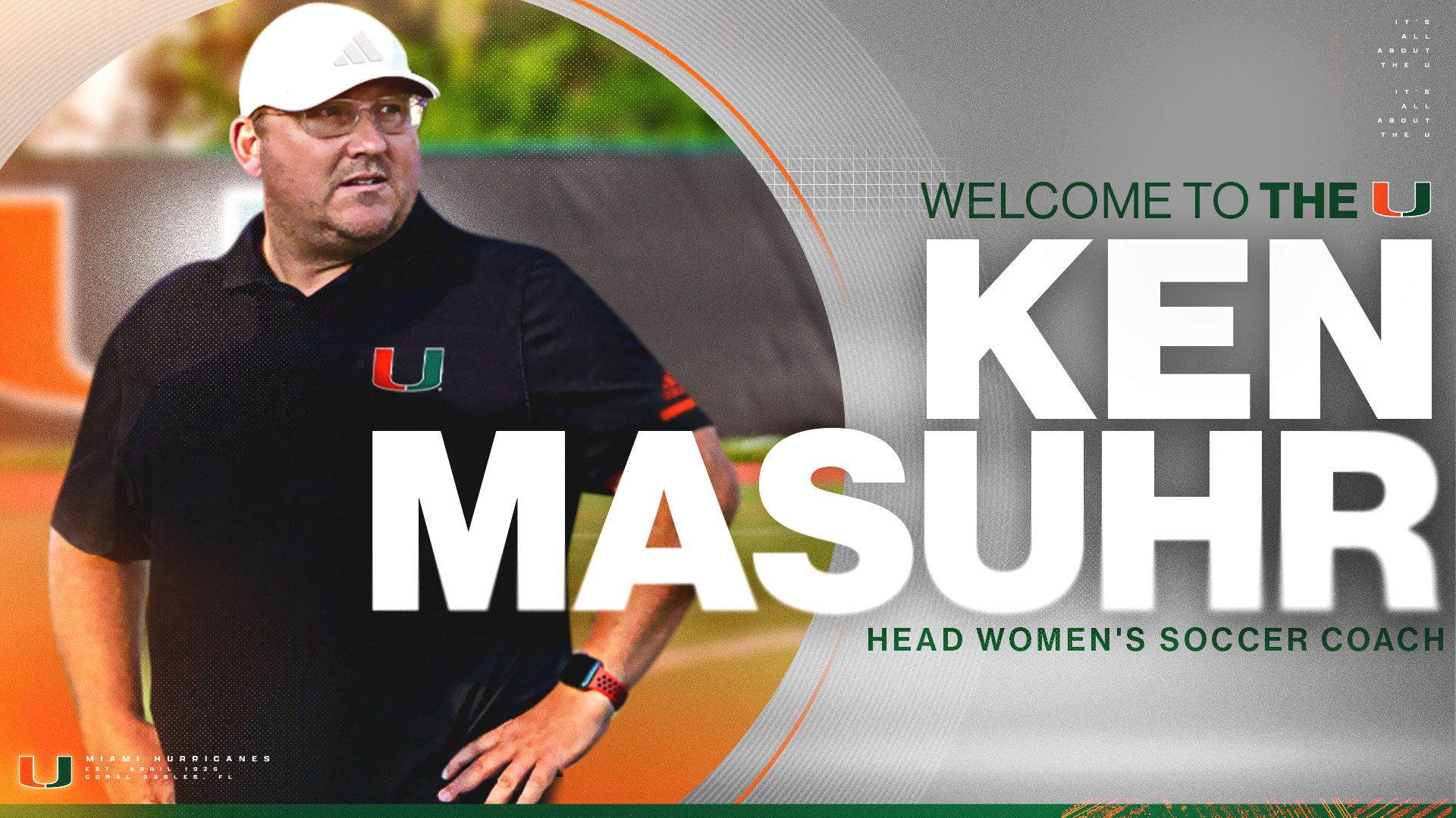 University of Miami Athletics Hires Ken Masuhr as Head Soccer Coach