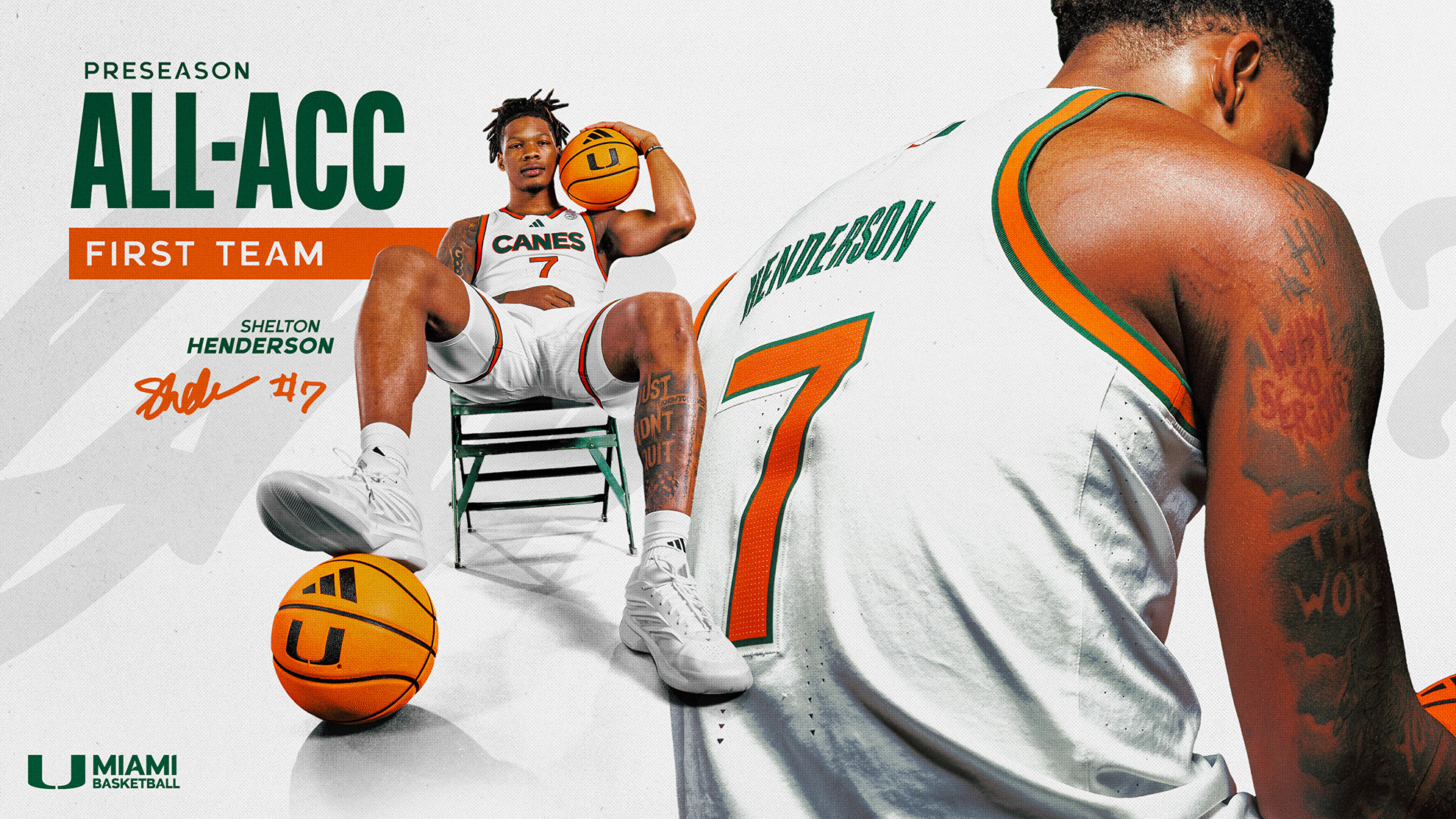 Shelton Henderson Preseason All-ACC First Team Graphic