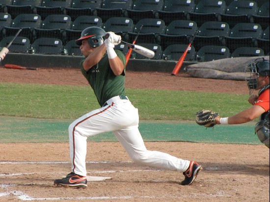 Nathan Melendres at the Orange-Green World Series on Monday.