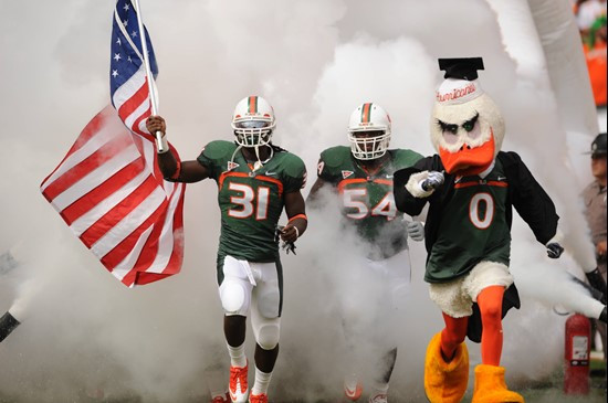 Miami hurricanes smoke jersey discount