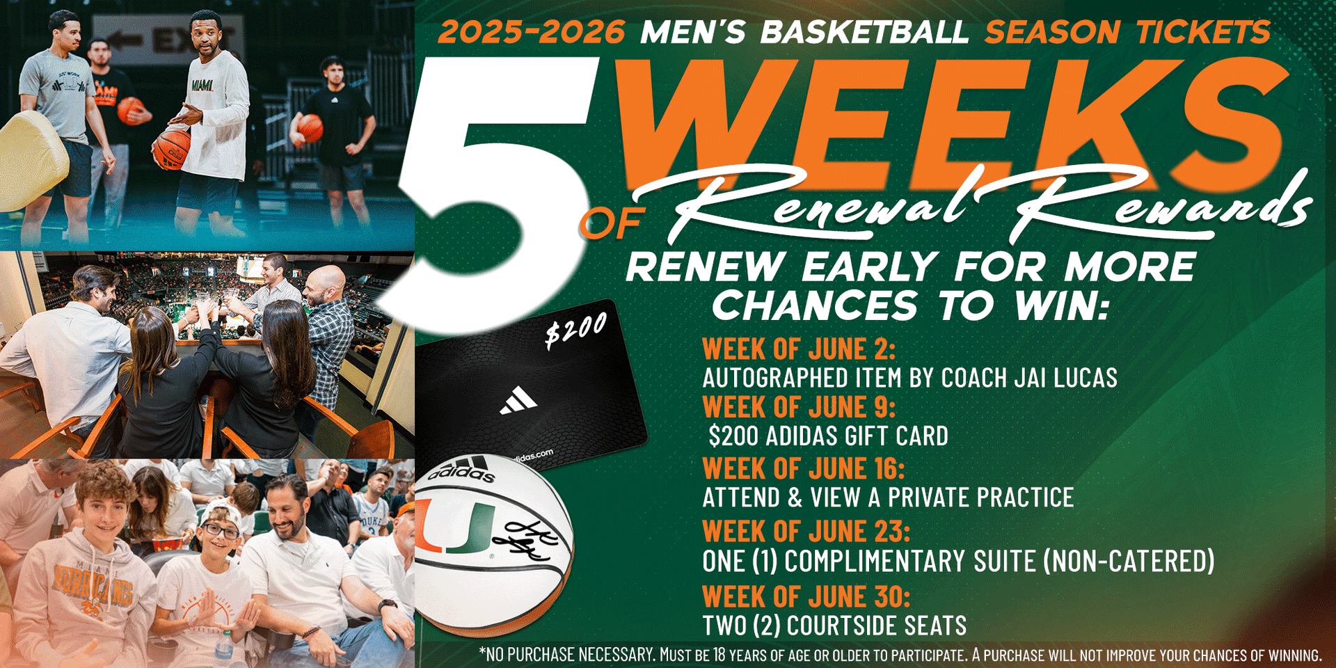 5 Weeks of Rewards!