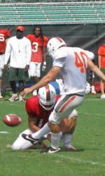 Canes Work on Special Teams in Second Practice on Tuesday