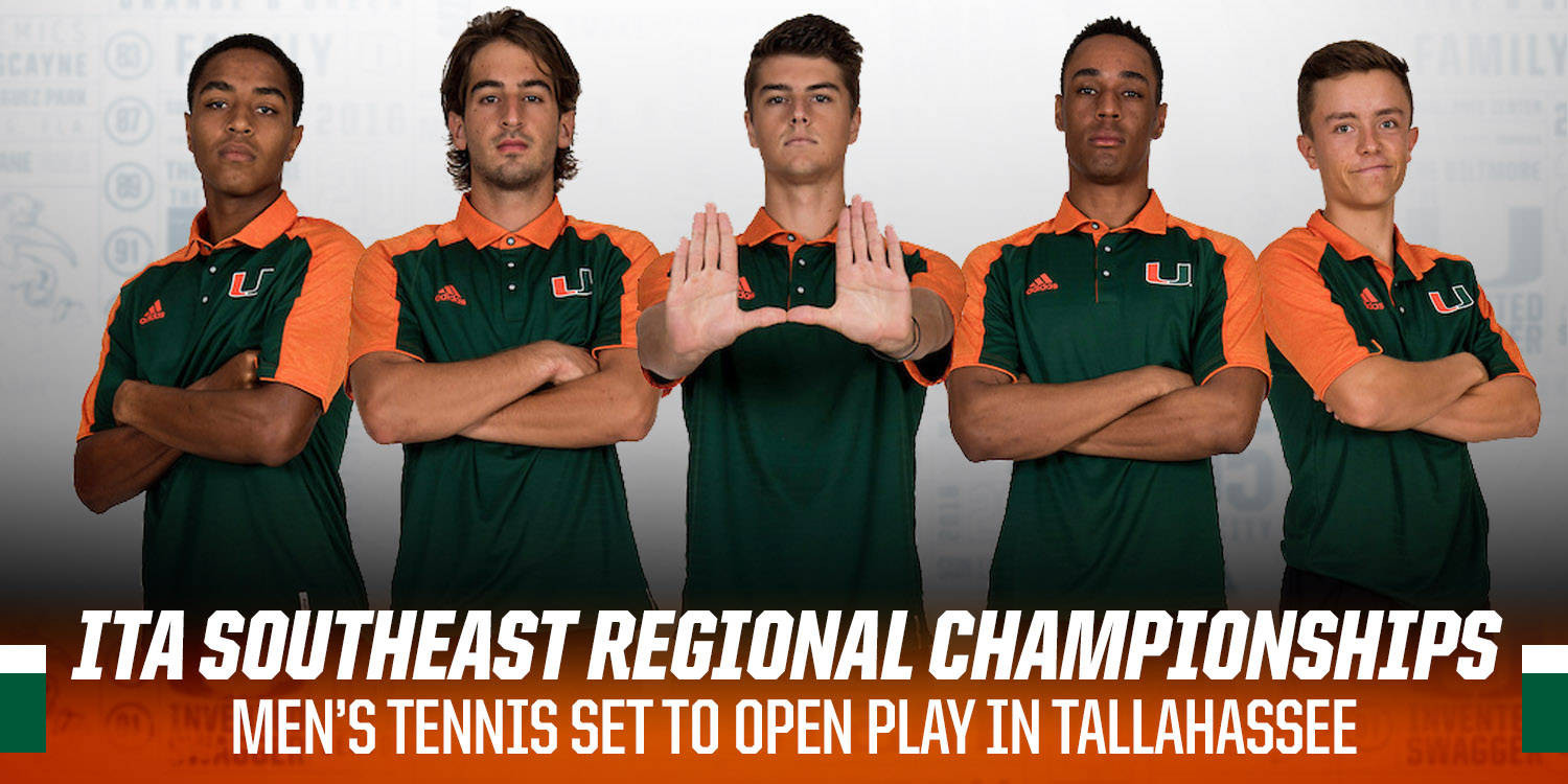 Men's Tennis Set for ITA Southeast Regional Championships