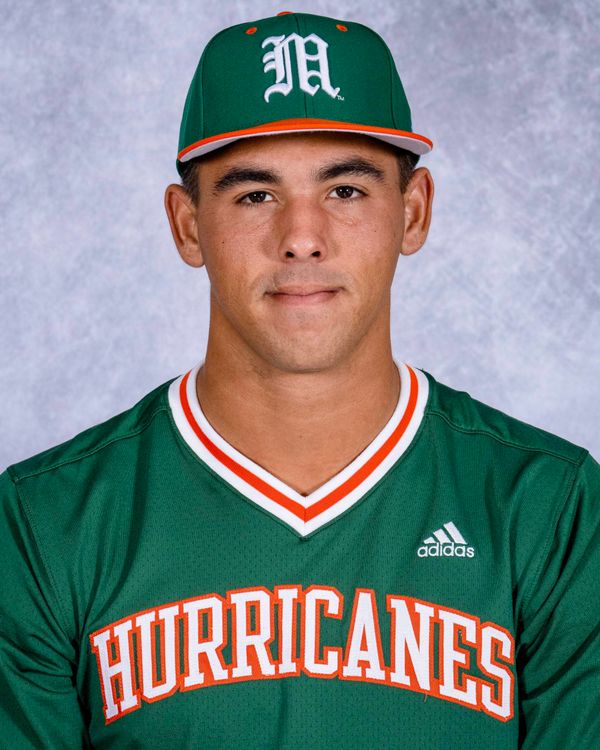 Daniel Cuvet - Baseball - University of Miami Athletics
