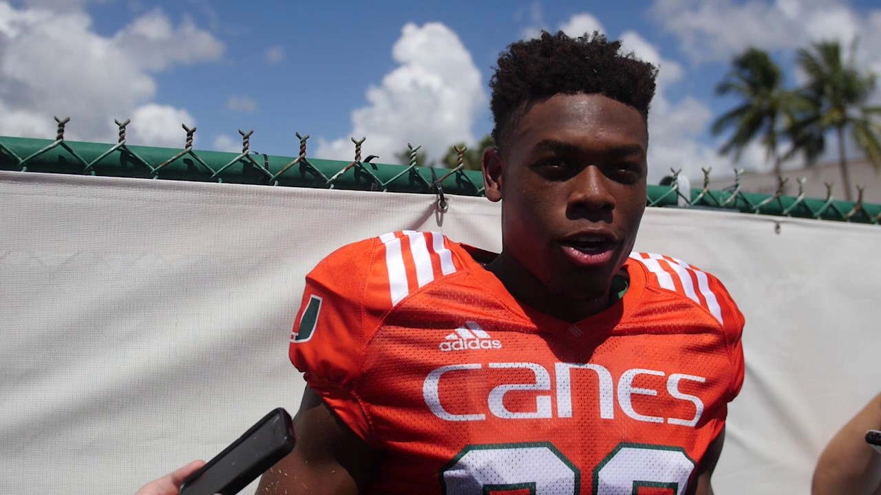 Ahmmon Richards | Post Practice Interview | 8.9.2017