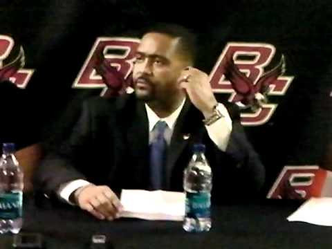 2/23/11 -- Coach Haith, Reggie Johnson and Malcolm Grant - BC Postgame