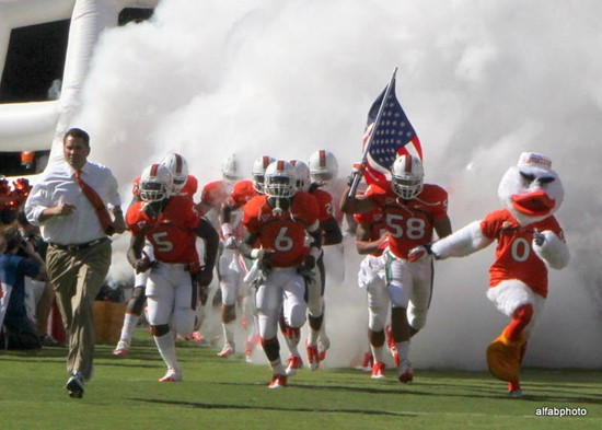 2011 Miami Hurricanes Football vs Georgia Tech