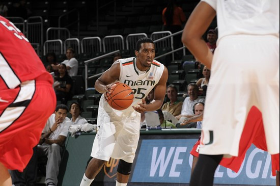 2012 Miami Hurricanes Men's Basketball vs Rutgers