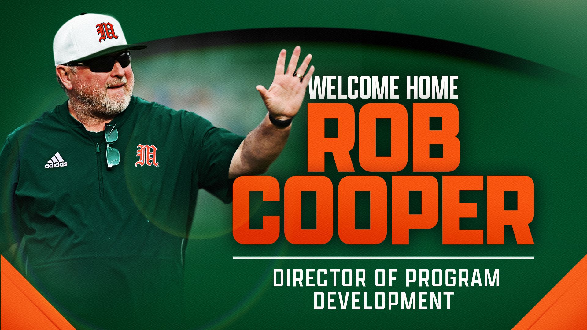 Cooper Joins Canes Baseball Staff