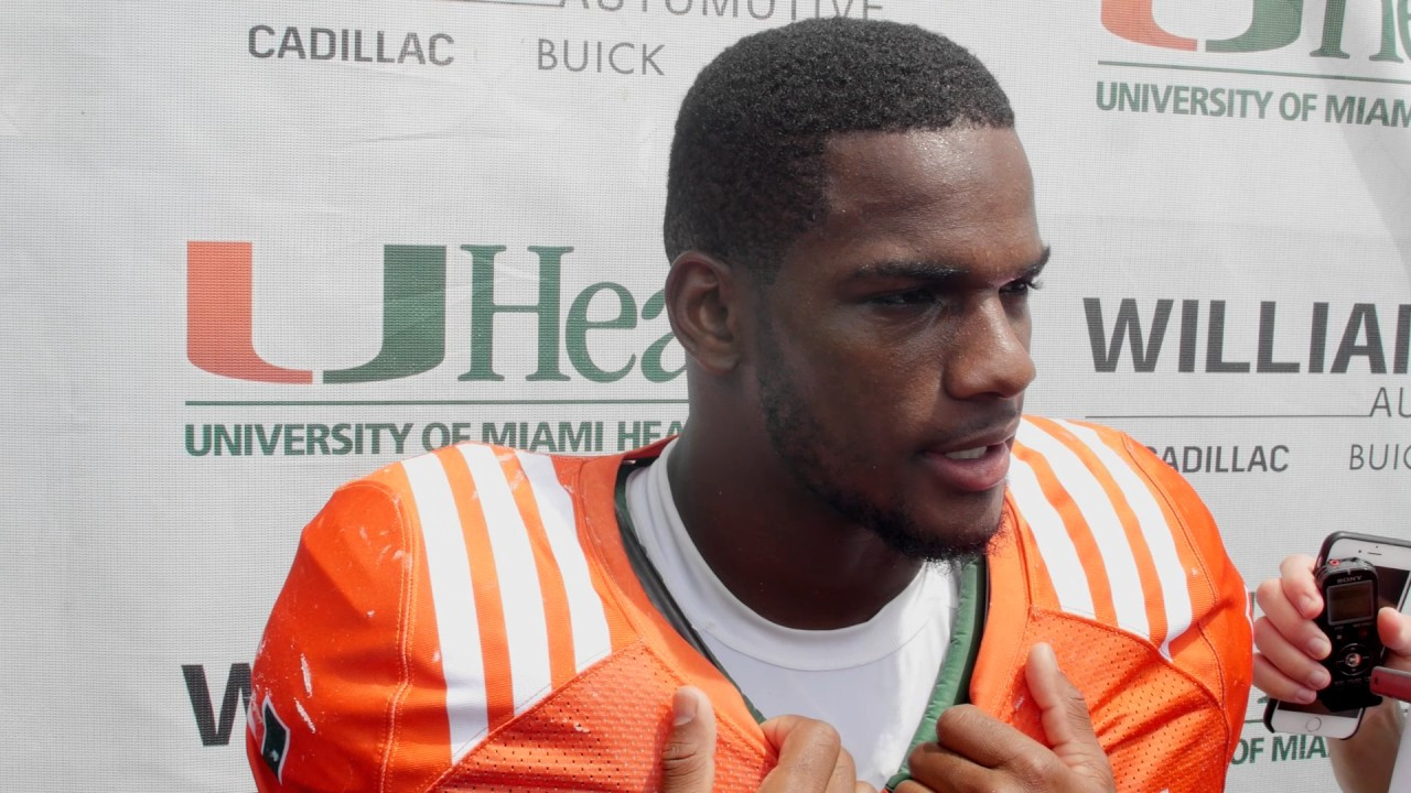 Mark Walton | Spring Practice Presser | 4.18.2017