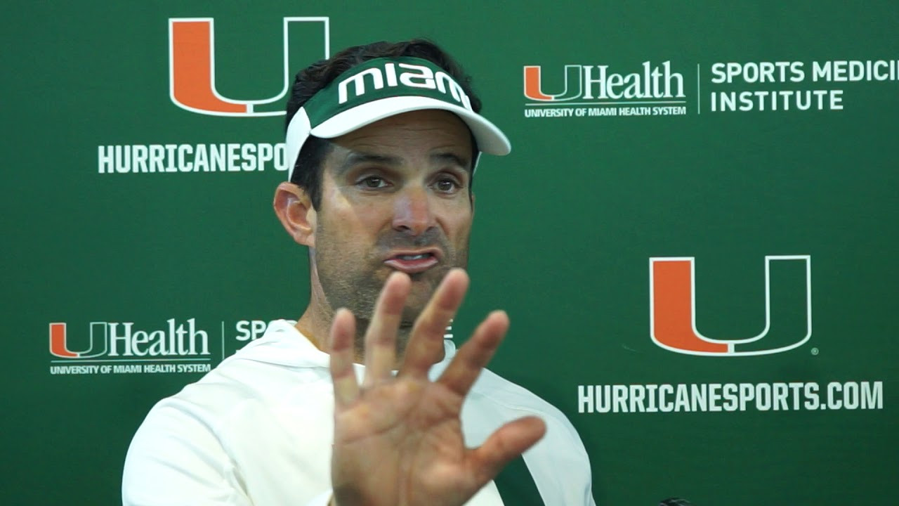 Manny Diaz | Post Practice Presser | 10.9.19