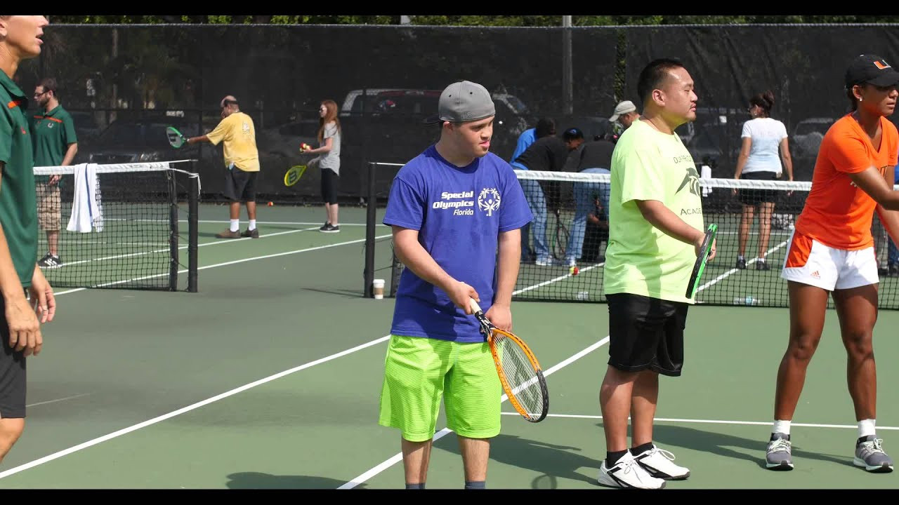 Miami Tennis Hosts USTA/Special Olympics Event