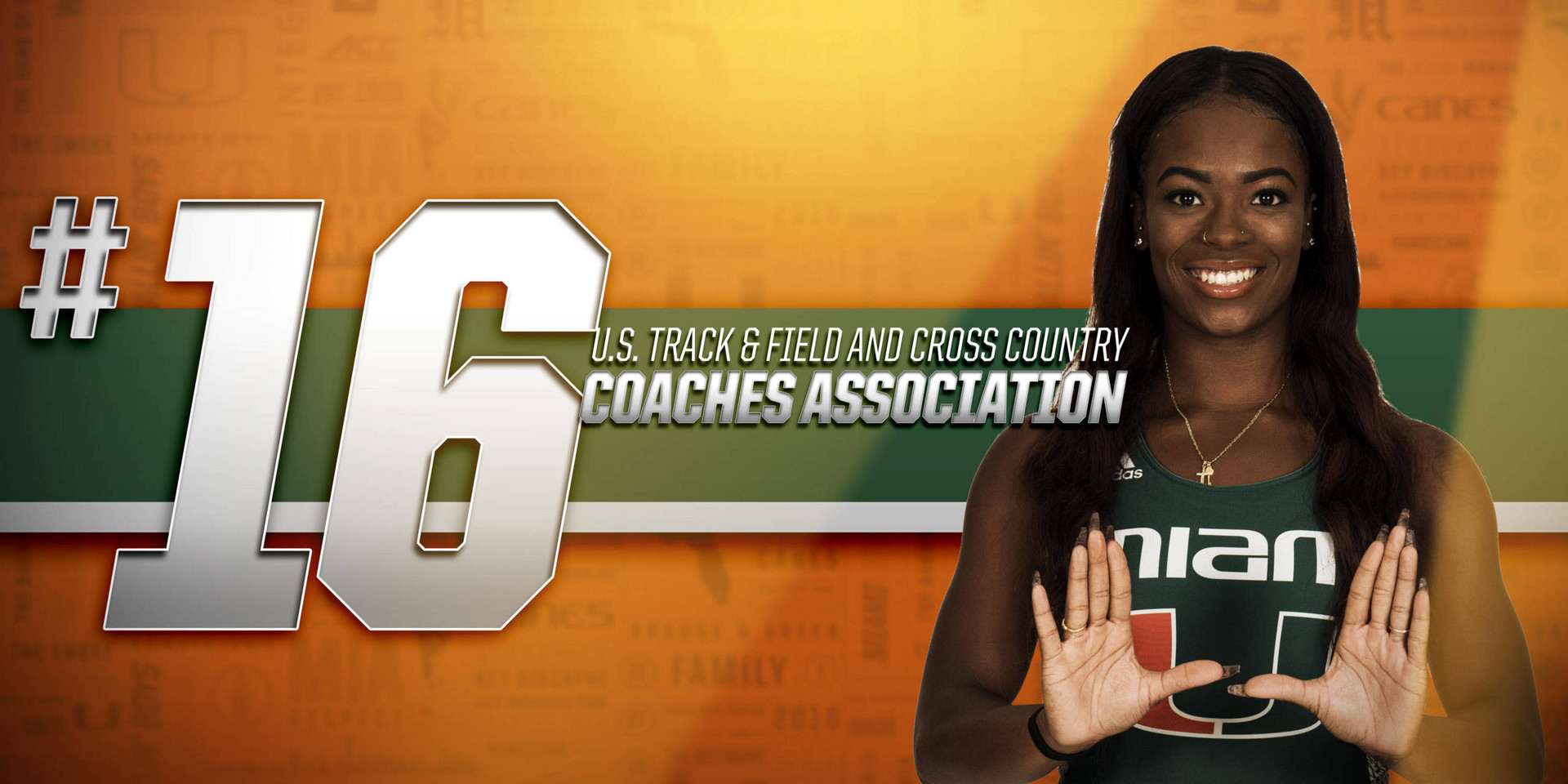 Miami Women Remain 16th by USTFCCCA