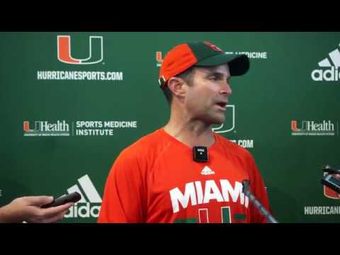 Manny Diaz | Post Practice Presser | 9.4.19