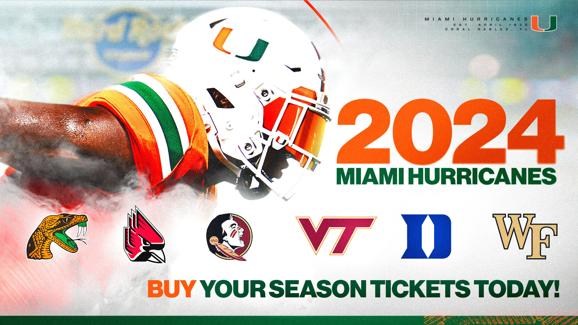 2024 Season Tickets Now Available! University of Miami Athletics