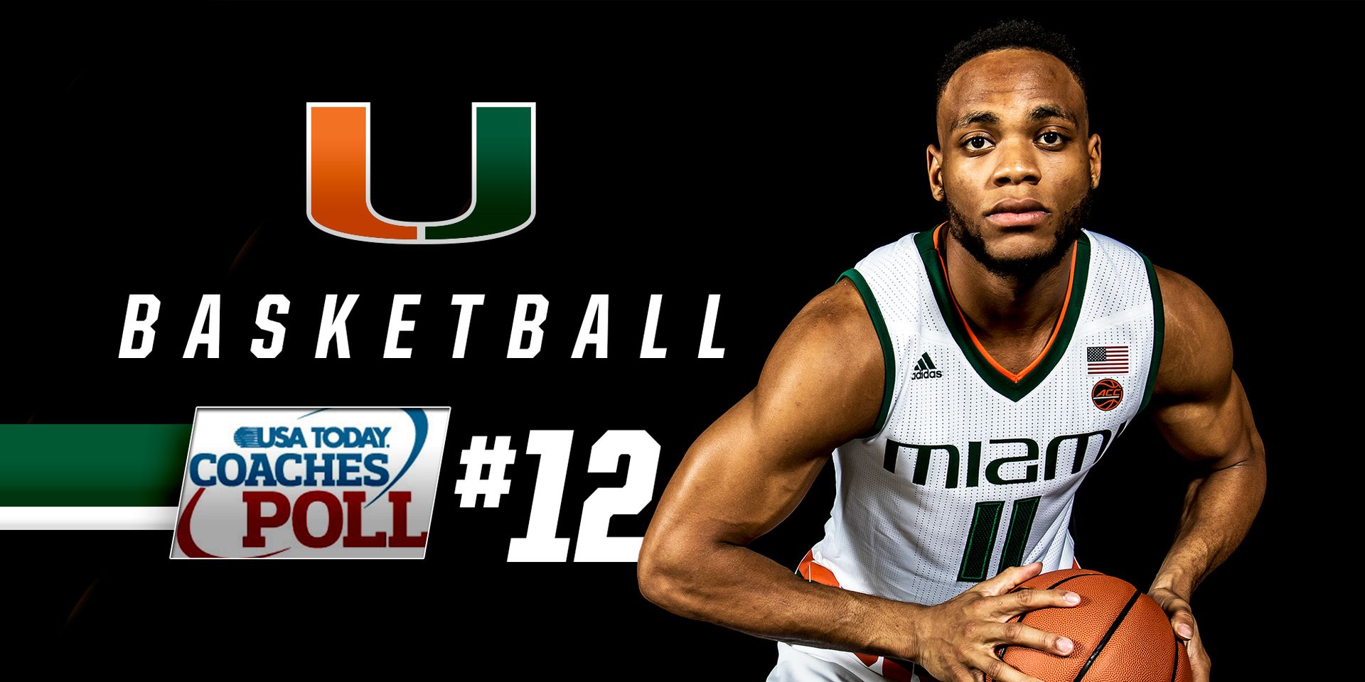 Canes Debut at No. 12 in USA TODAY Coaches Poll