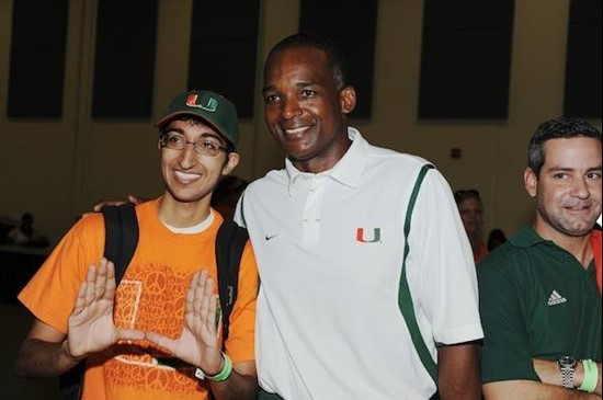Canes Carnivale at the Bank United Center-Fieldhouse on August 28, 2010 was the first annual event where fans, players and coaches could meet and...