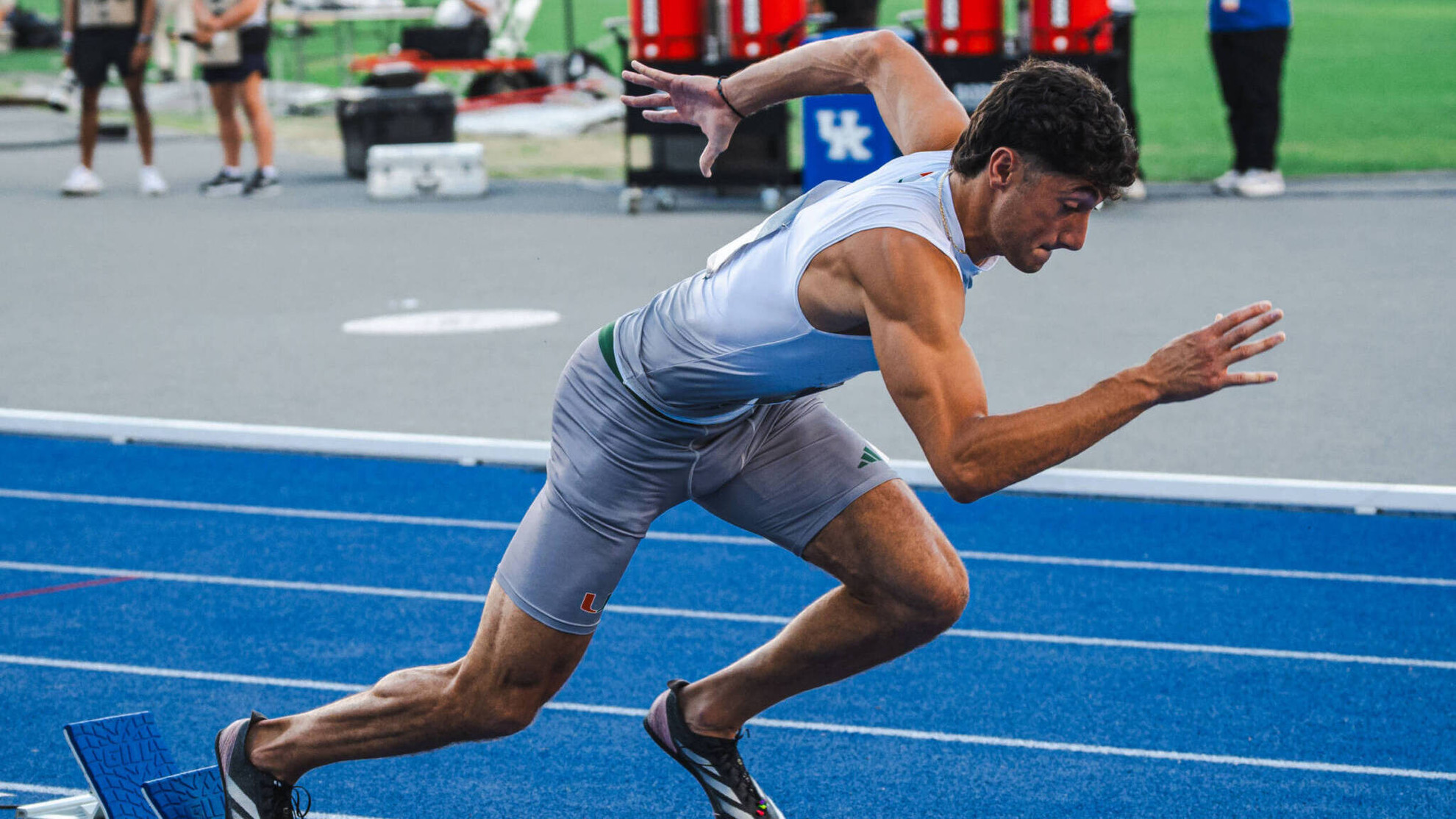Franks Advances to 400m Quarterfinals at NCAA East Prelims - Miami