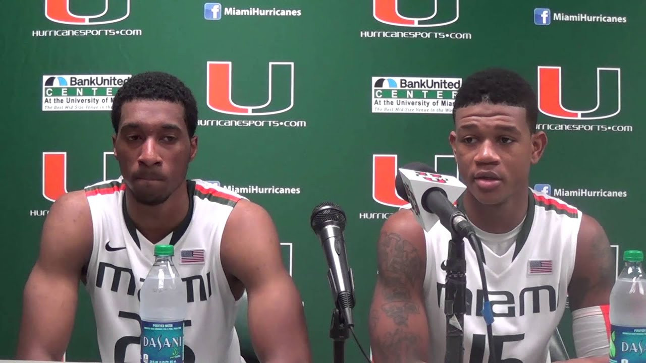 Garrius Adams and Rion Brown Postgame - Dec. 8, 2013