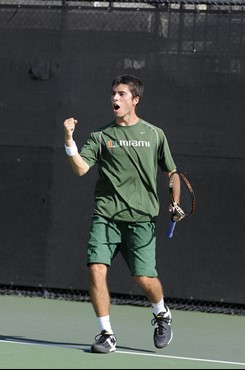 2012 Miami Hurricanes Men's Tennis Photo Day