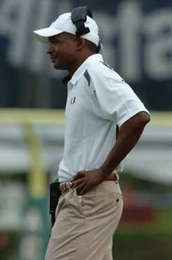 University of Miami Hurricanes head coach Randy Shannon in a game against the North Carolina State Wolfpack at the Orange Bowl on November 3, 2007. ...