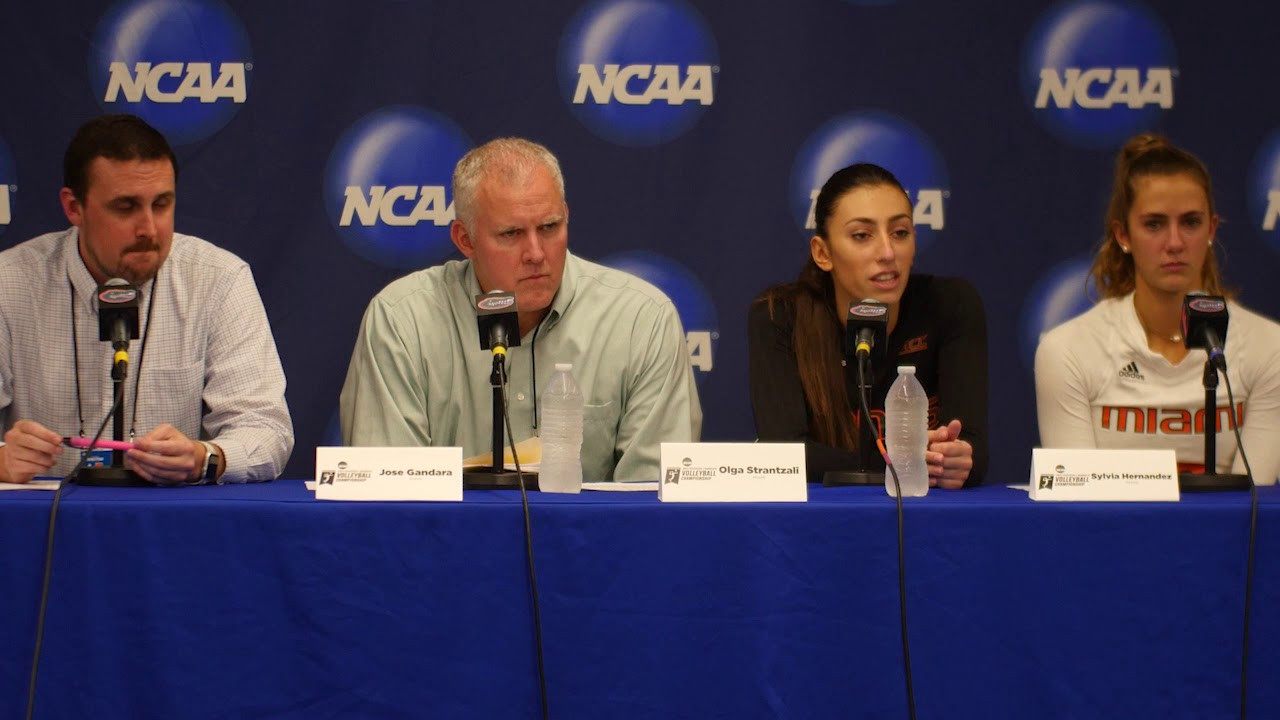 Miami Volleyball Post Match Presser vs Florida 12 1 2017