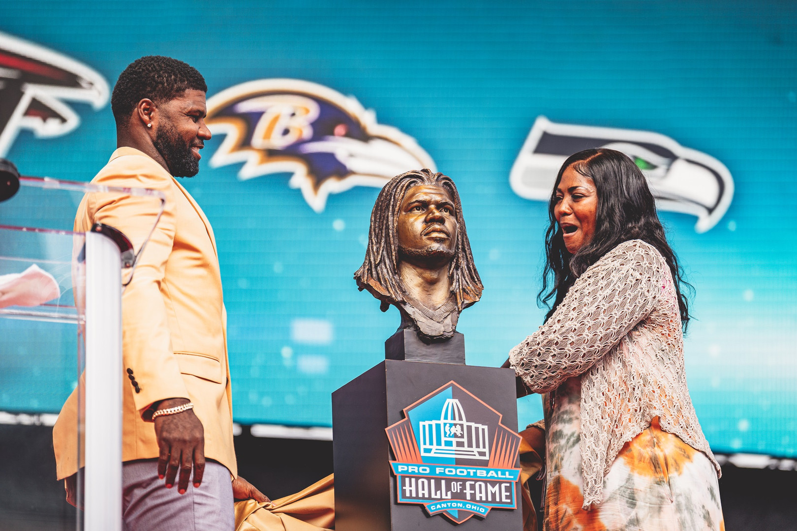 Photo Gallery: Hester, Johnson Enshrined in Canton