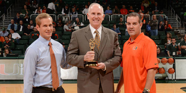 Coach L Receives Suncoast Emmy Award