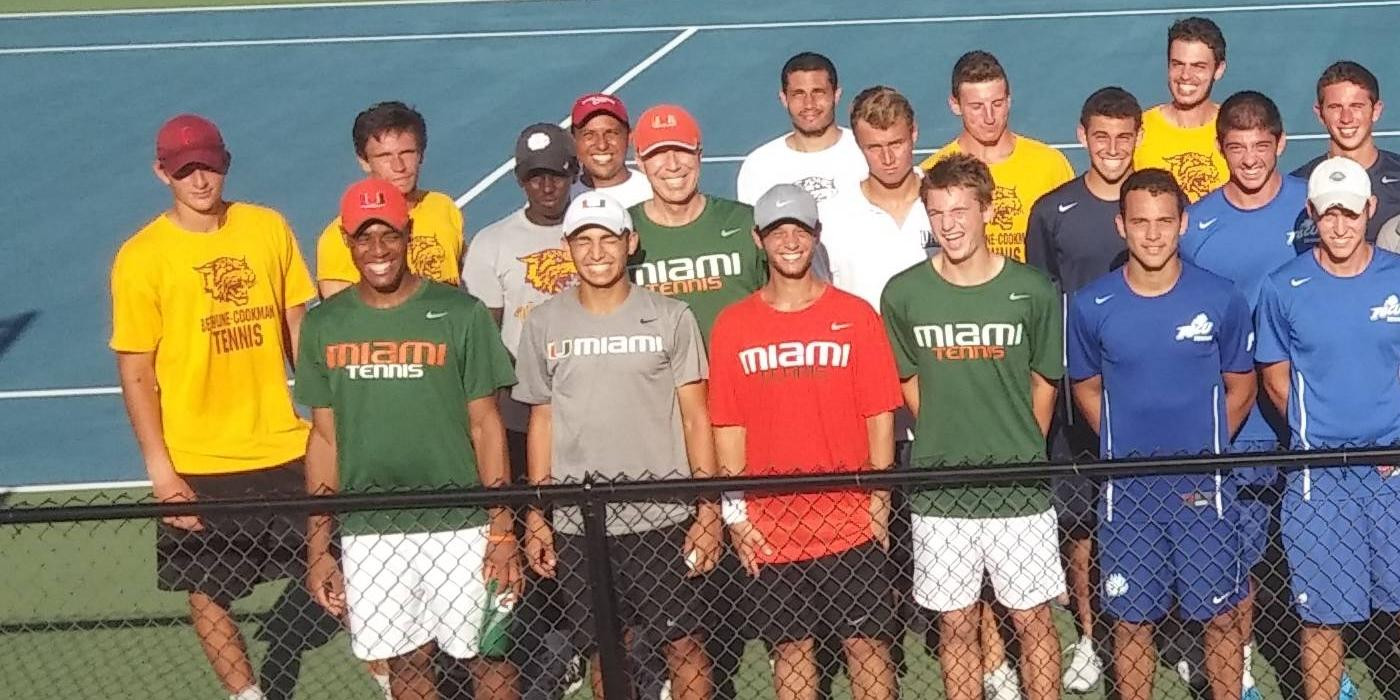 @CanesMensTennis At The Bedford Cup