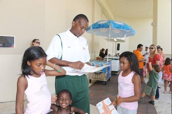 Canes Carnivale at the Bank United Center-Fieldhouse on August 28, 2010 was the first annual event where fans, players and coaches could meet and...
