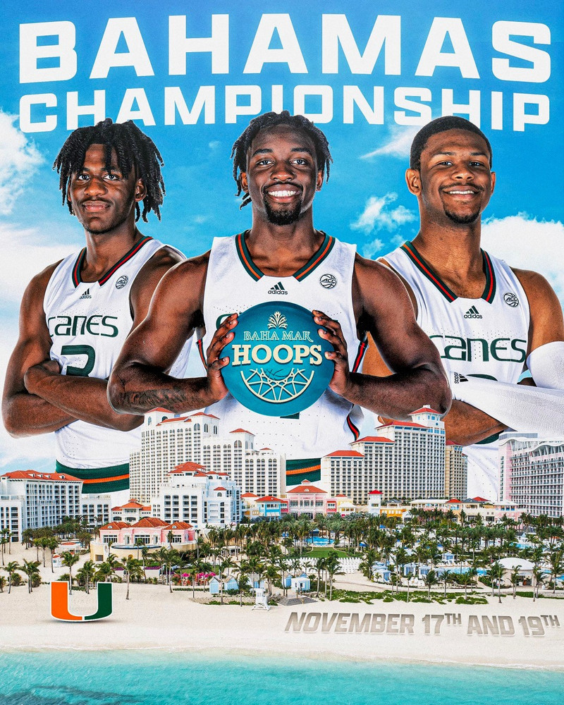 MBB to Play in 2023 Baha Mar Bahama Hoops Championship University of