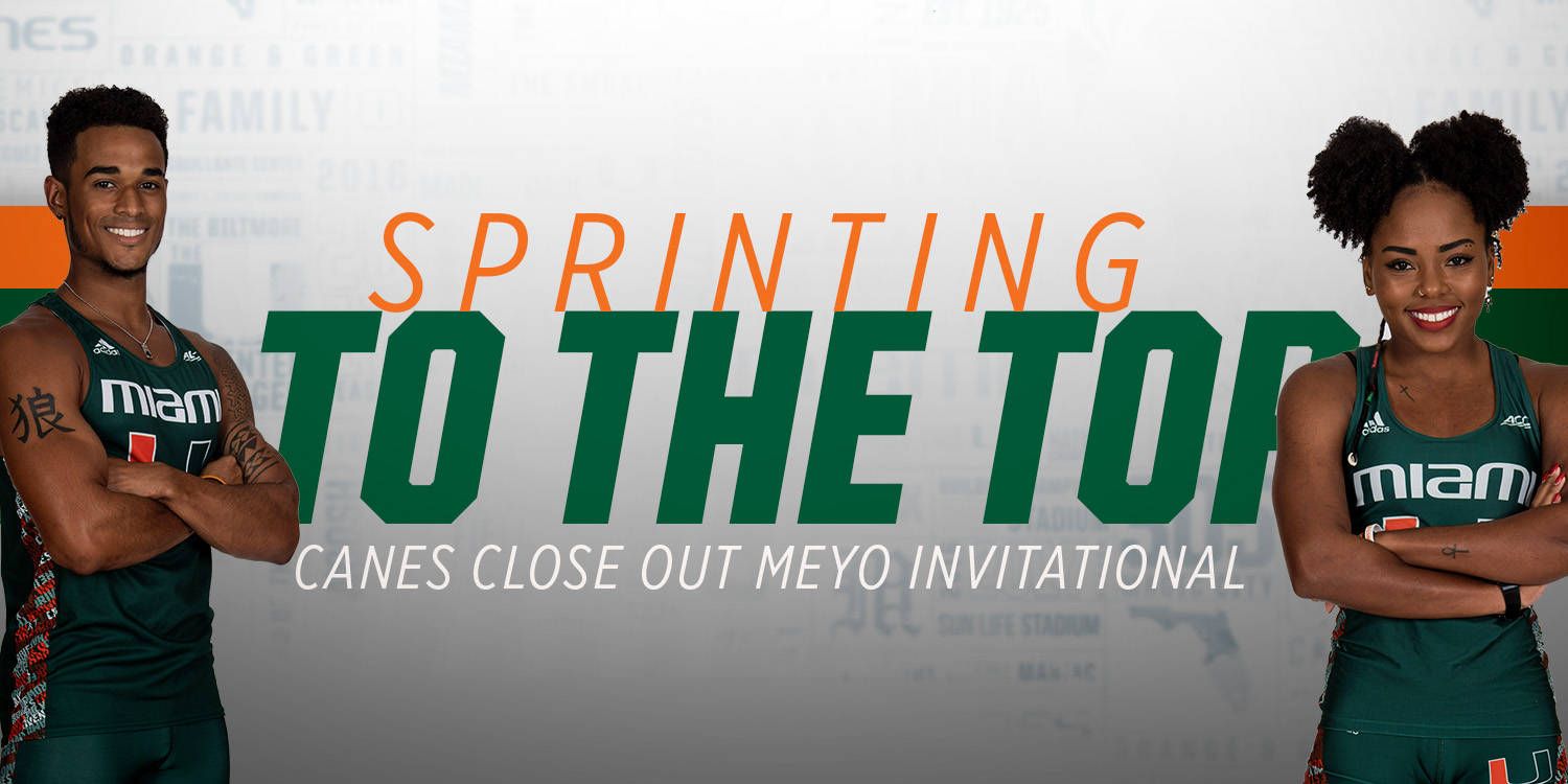 Sprinters Lead Canes at Notre Dame