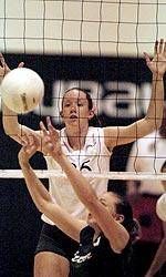 UM volleyball falls to Notre Dame in championship