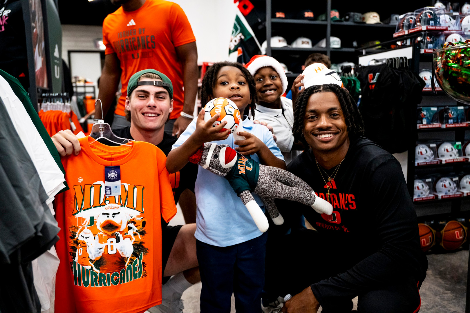 Photo Gallery: Hurricanes Team Store Holiday Shopping Spree
