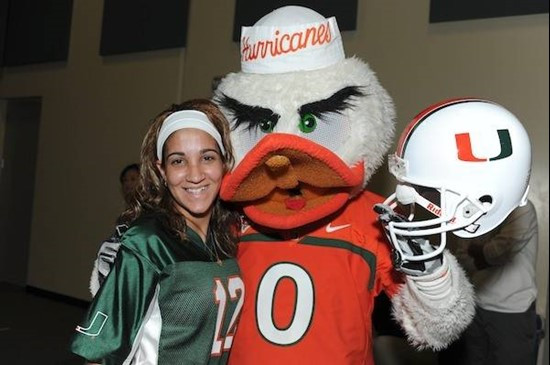 Canes Carnivale at the Bank United Center-Fieldhouse on August 28, 2010 was the first annual event where fans, players and coaches could meet and...