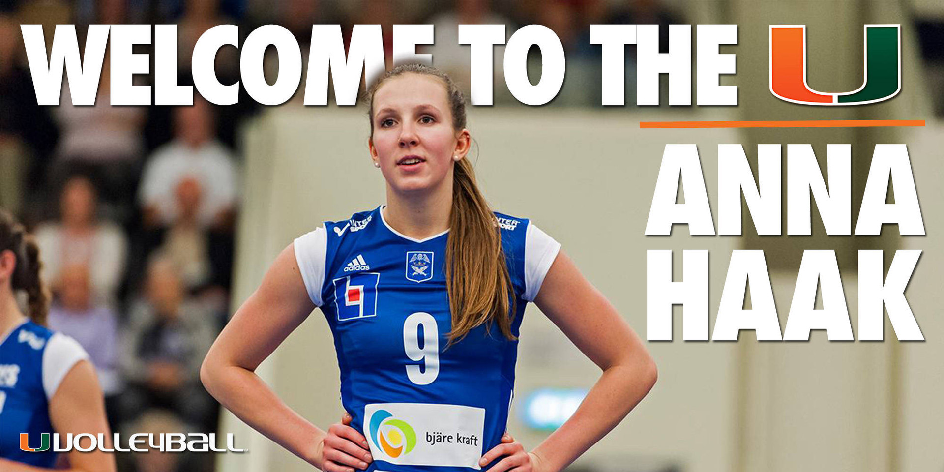 Anna Haak Signs with @CanesVB