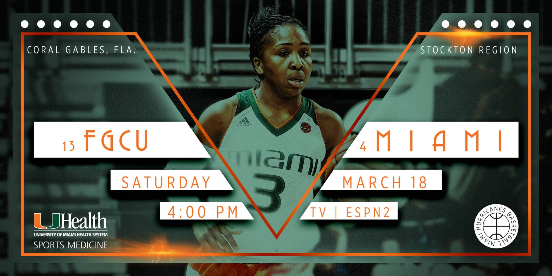 No. 4-Seed @CanesWBB to Host NCAA Opening Rounds