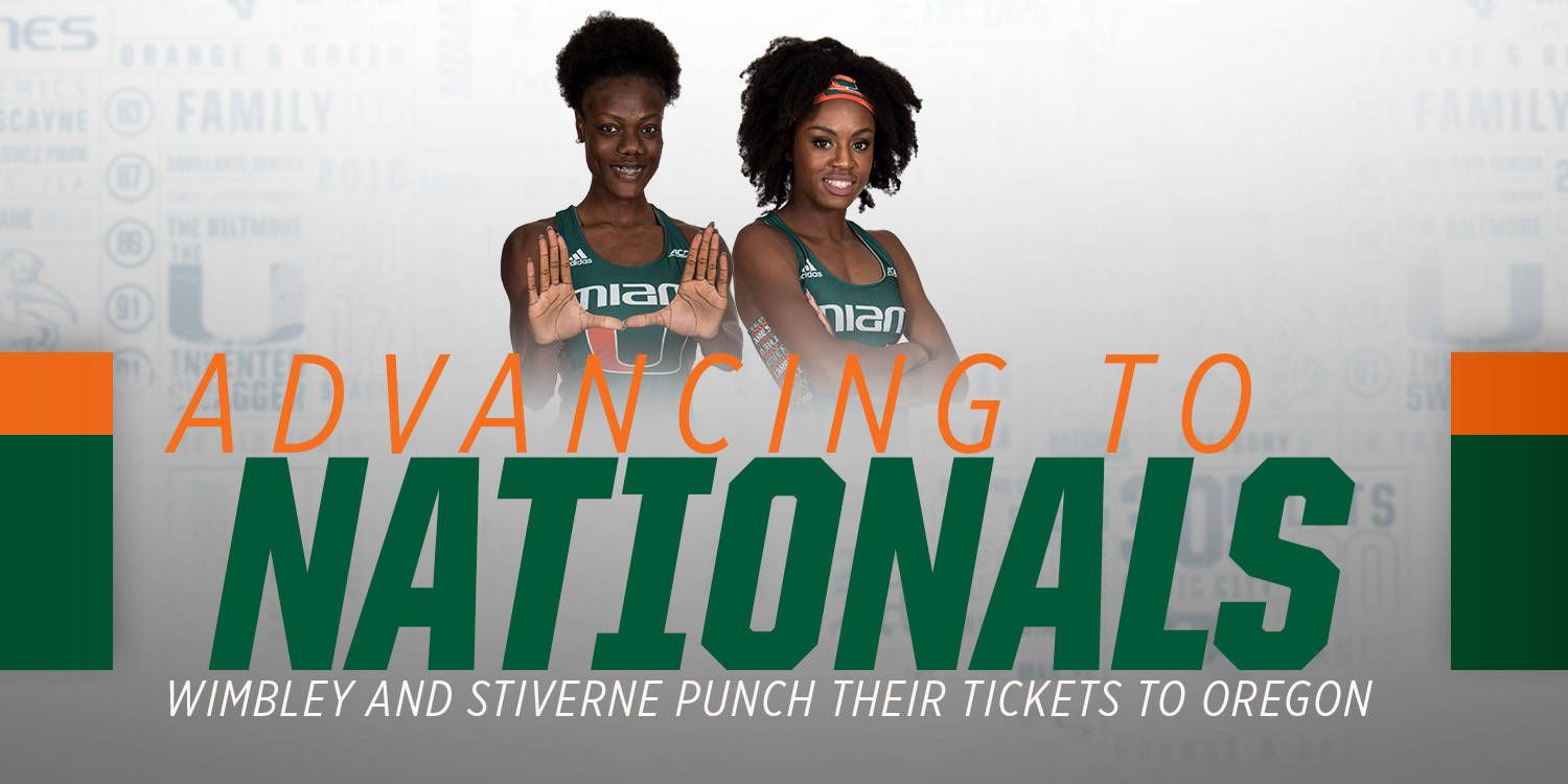 Two Canes Advance to NCAA Outdoor Championships