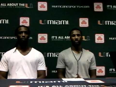 Julian Gamble Interviews LaRon Byrd & Jacory Harris 2-18-11