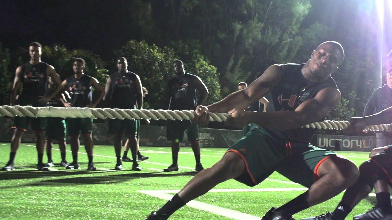 Miami Hurricanes Football | Offseason Conditioning 2016 | Week 1