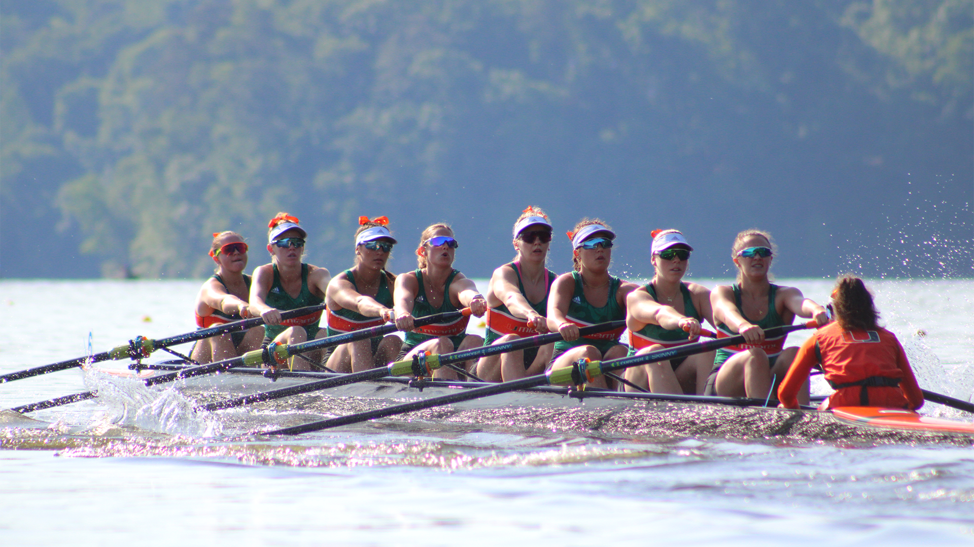 All Varsity Eight Boats Advance to ACC Finals